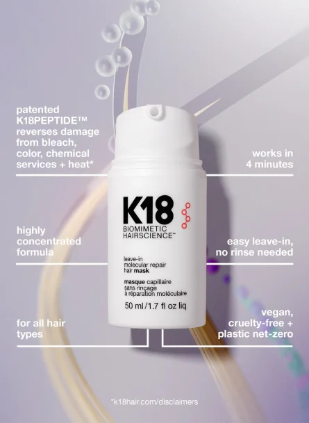 Leave-in molecular repair hair mask - Image 2